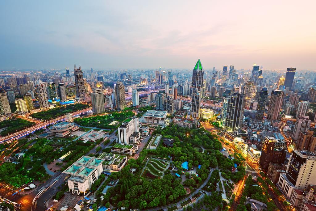 Jw Marriott Shanghai At Tomorrow Square Skyline billede